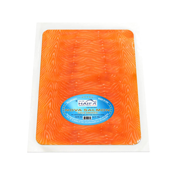 Cold Smoked Sliced Nova Salmon – 1 lb (454gr)